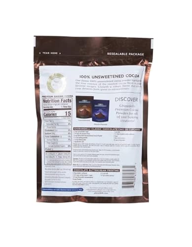 Ghirardelli, Premium Baking Cocoa, 8 oz (227 g)(pack of 2)