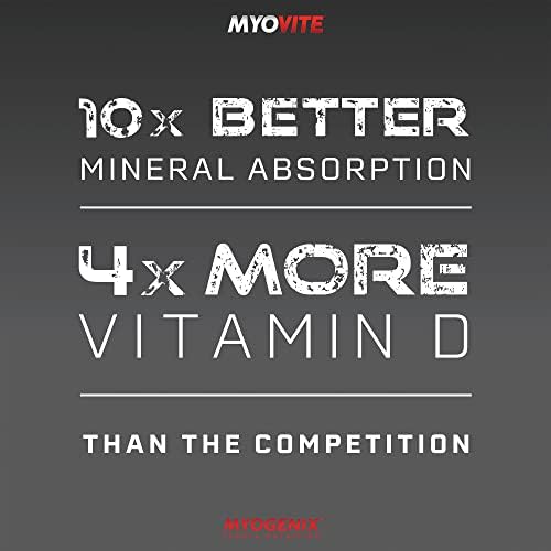 Myogenix Myovite Multivitamin – Daily Supplement – Designed for Athletes – Supports Joint, Heart