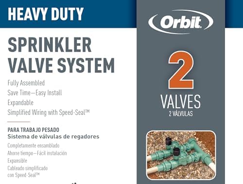 Orbit 57250 2-Valve Heavy Duty Preassembled Manifold