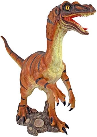 Design Toscano Velociraptor Scaled Dinosaur Statue