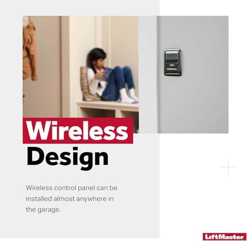 LiftMaster 885LM Security+ 2.0 Garage Door Opener - Compatible with Security+ 2.0 LiftMaster Garage Door openers & Private Label Garage Door openers