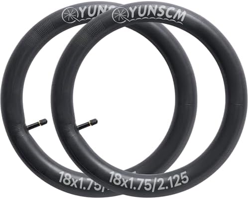 18" Bike Tubes 18x1.75/1.95/2.10/2.125 Bicycle Tire Tubes Schrader Valve