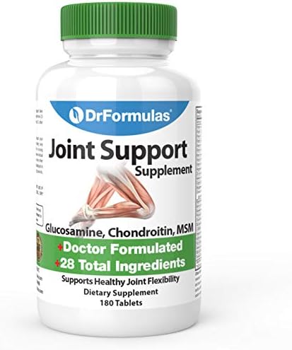 DrFormulas Joint Support Supplements for Men & Women | Glucosamine Chondroitin Msm, (Mendamine) 60 Day Supply