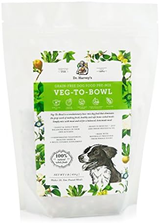Dr. Harvey's Veg-To-Bowl Fine Ground Dehydrated Vegetable Pre-Mix for Dogs, 7-Pound Bag | Dehydrated Vegetable Pre-Mix