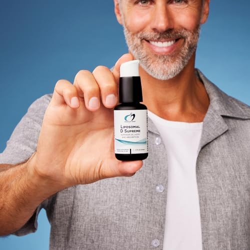 Designs for Health Liposomal D Supreme Vitamin D Liquid - 2500 IU Vitamin D3 + Vitamin K (K1 + K2) - Liposomes for Superior Absorption - Non-GMO