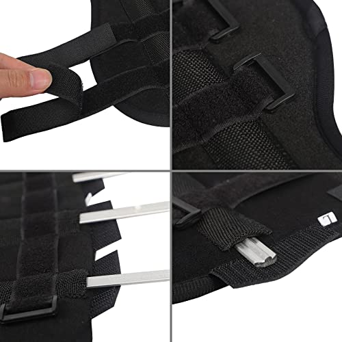 Kids Teens Knee Brace Splint Full Leg Calf Compression Support Sleeve Stabilizer Knee Immobilizer Brace Protector ACL MCL Meniscus Tear Arthritis Pain Relief Shin Knee Night Splint Guard Wraps