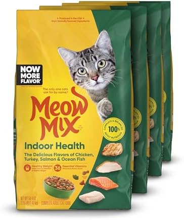 Meow Mix Indoor Health Dry Cat Food, 6.3 Pound Bag
