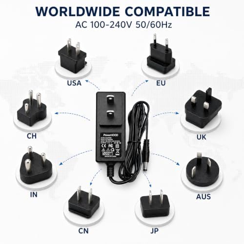 5V 2A Adapter for Arcade1Up NBA-C-01044 NBA Jam 2 Player Counter-Cade Game | Machine Countercade NBAC01044 5VDC 2000mA AC/DC Charging Power Supply