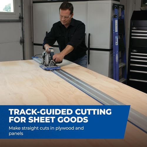 Kreg KMA2750 Accu-Cut Expansion Pack - For Circular Saw Track - Adds 50" Cutting Length - Compatible with Accu-Cut (KMA2700) - Track Guide Rail