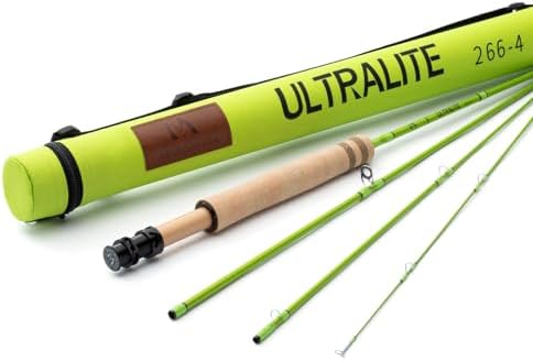 Maxcatch Ultralite-X Fly Fishing Rod for Small Streamers, Super Light Weight, Trout Fishing, 1/2/3wt, Small River