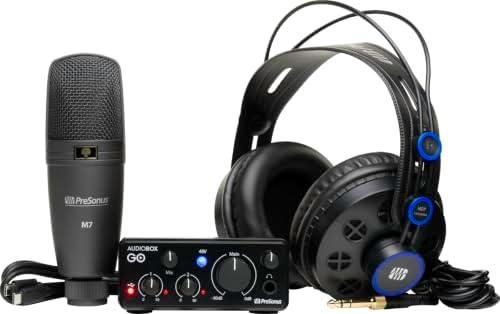 PreSonus AudioBox USB 96 25th Anniversary Studio Recording Package