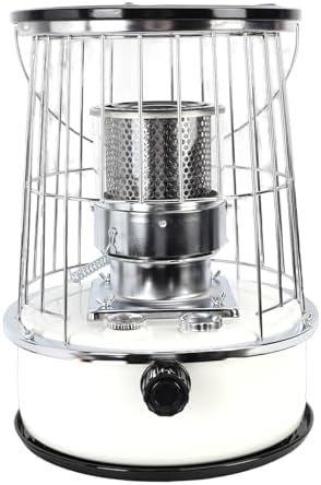 2 in 1 Portable Kerosene Heater & Stove, 12000BTU / H 6L Non Electric Indoor Outdoor Heater for Camping, Cooking, Home, Garage, and Emergency