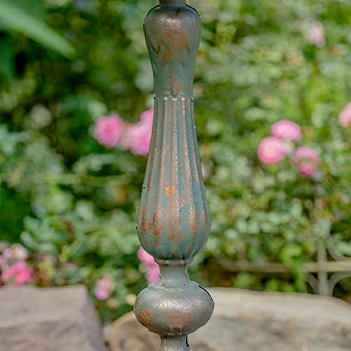 Zaer Ltd. Pedestal Style Birdbath (Blue)