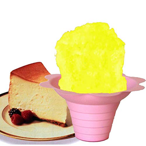 Hypothermias Shaved Ice and Snow Cone Syrup Unsweetened Flavor Concentrate - 4 Fl Oz - Makes 1 Gallon of Ready to Use Syrup - Cheesecake - Must Add