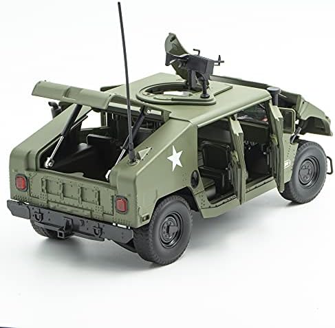 Die Cast Model Cars, 1/18 Scale Diecast Cars Metal Military Vehicles Toys, Army Toys Kids Car Friction Powered Armored Vehicle Model