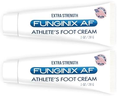 Funginix AF Athlete's Foot Anti-Fungal Treatment, FDA-approved, Safe and Effective, 1 Ounce Tube