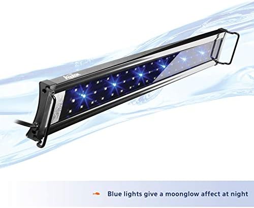 Aqueon LED OptiBright Fish Tank Aquarium Light Fixture, 48-54 Inch