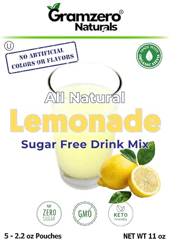 GramZero Grape Sugar Free Drink Mix Sports Pack, Great For Nutrition Club Loaded Teas, Zero Calorie, Stevia Sweetened