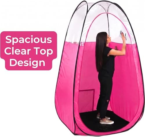 Naked Sun XL Portable Spray Tan Tent – Extra Large Pop Up Tent for Professional Tanning