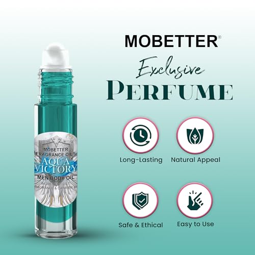 MOBETTER FRAGRANCE OILS Agua Duo Geo Men Fragrance Body Oil
