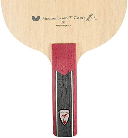 Butterfly Mizutani Jun ZLC Blade - Professional Butterfly Table Tennis Blade - ZL Carbon Fiber Blade - Available in AN, FL, and ST handle styles - Made in Japan