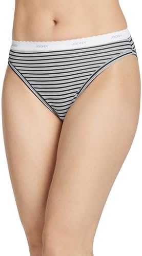 Jockey Women's Underwear 100% Cotton Classic French Cut - 3 Pack
