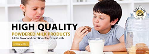 Medallion Brand Whole Milk Powder 500g 2 Pack - Dried Milk from Canada, Free of Antibiotics, No rbST or rBGH