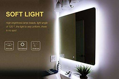 Led Vanity Mirror Lights Kit, ViLSOM 13ft/4M 240 LEDs Make-up Vanity Mirror