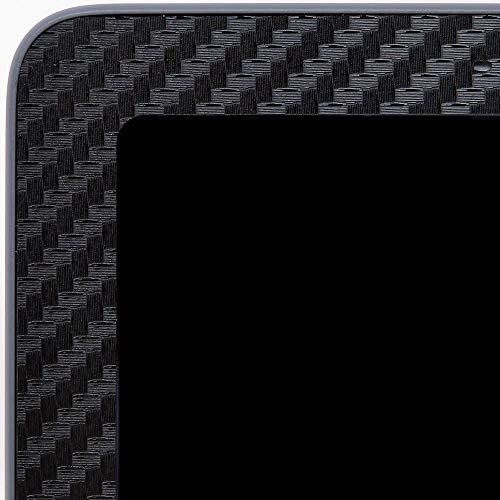 Skin for Google Nest Hub Max 10" | Protective, Durable, and Unique Vinyl Decal Wrap Cover | Made in The USA (Black Carbon Fiber)