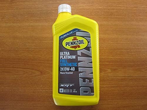 Mopar Chrysler Dodge Jeep Penzoil Ultra Platinum Full Synthetic 0W-40 6 Qts.