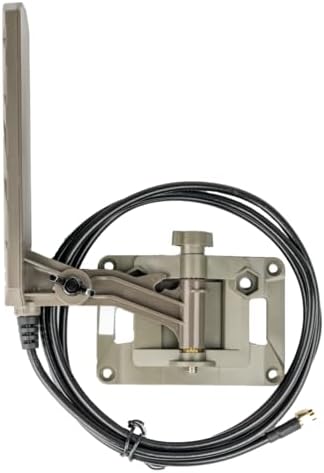 TACTACAM Reveal Extended Range Booster Antenna for Reveal Cell Trail Cams | 6-ft cable for flexible mounting, improves reception in weak-signal areas