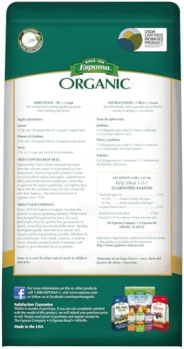 Espoma Organic Kelp Meal 1-0-2 Plant Food and Soil Conditioner