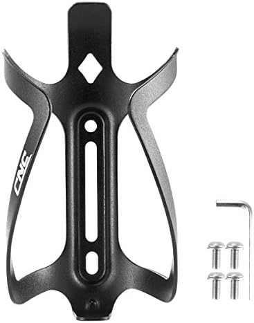 CNC Bike Water Bottle Holder，2-Pack Bike Bottle Cage for MTB Road Bike，Black
