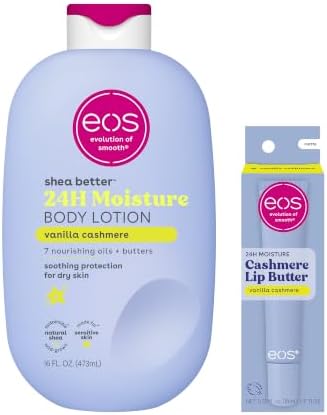 eos Shea Better 24H Moisture Body Lotion- Pomegranate Raspberry, 16 fl oz
