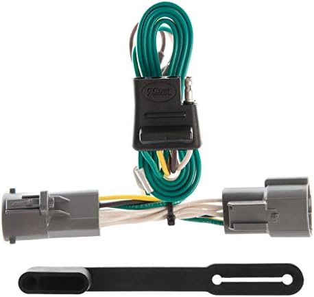 CURT 55316 Vehicle-Side Custom 4-Pin Trailer Wiring Harness for Select Ford F-Series, Cab and Chassis Pickup Trucks