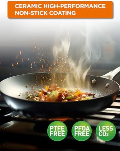 Commercial CHEF 10.5-Inch Cast Iron Round Griddle, Pre-Seasoned, CHFL911