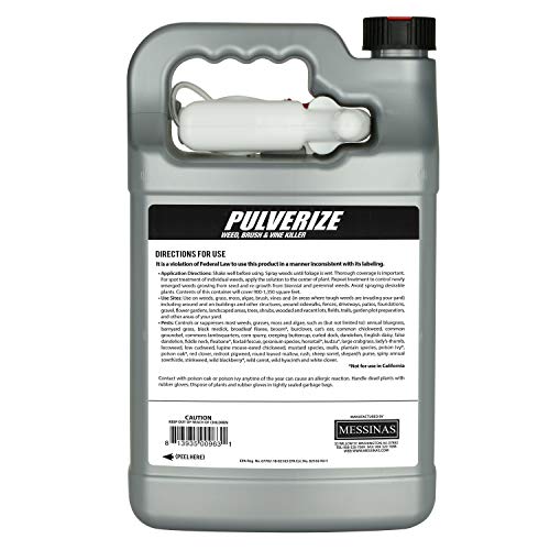 Pulverize Weed and Grass Killer Spray - Fast-Acting, Non-Selective Herbicide for Lawns