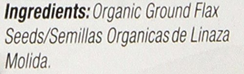 Badia Organic Ground Flax Seed, 16 oz – Fiber & Omega-3 Non-GMO Superfood | Organic ground flax seed with naturally occurring fiber and omega-3, ideal for smoothies, baking, oatmeal, yogurt, & recipes