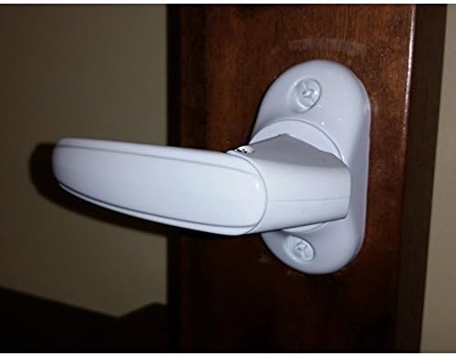 Inside Handle Storm Door Latch White