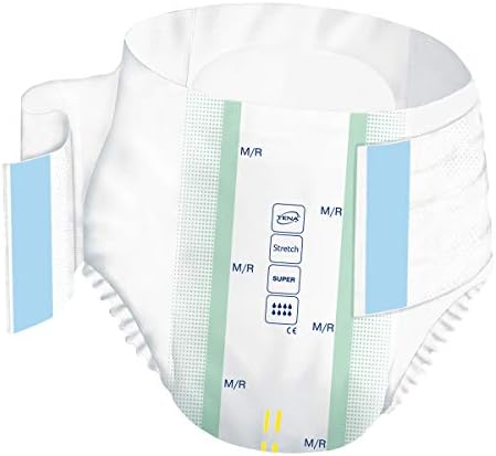 TENA Stretch Brief, Super Absorbency pack of 28 Size Medium/Regular Waist Siz... MMED-SCT67902 Pack