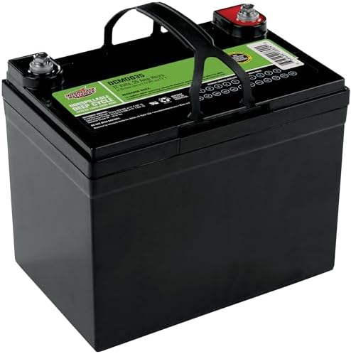 Interstate Batteries 12V 35Ah SLA AGM Deep Cycle Battery Insert Terminal