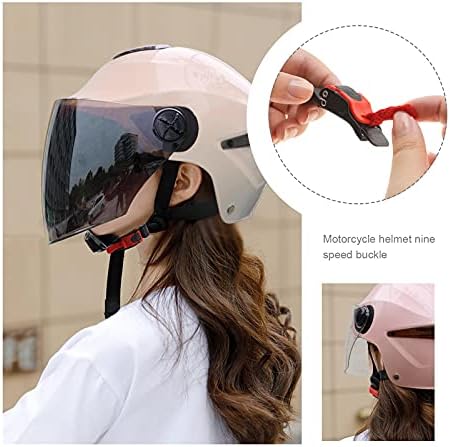 3x Motorcycle Helmet Quick Release Speed Clip Chin Strap Pull Buckle Plastic Applicable bandwidth 20mm