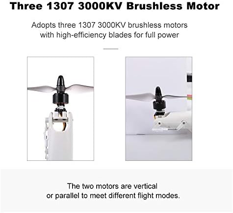 GoolRC WLtoys XK X450 RC Airplane, 2.4GHz Remote Control Airplane, 6 Channel Brushless Motor Aircraft