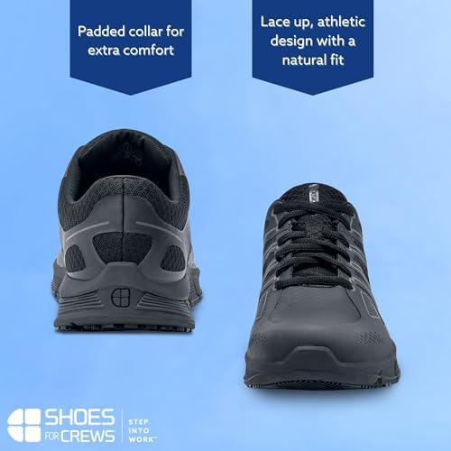Shoes For Crews Stride Men's Work Sneaker, Non-Slip, Comfortable