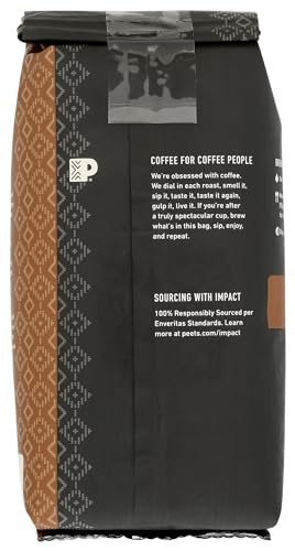 Peet's Coffee Whole Bean Coffee, Dark Roast, Major Dickason's, 18 Ounces