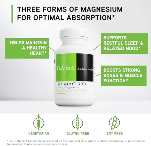 DAVINCI Tri-Mag 300 - Triple Complex with Magnesium Glycinate