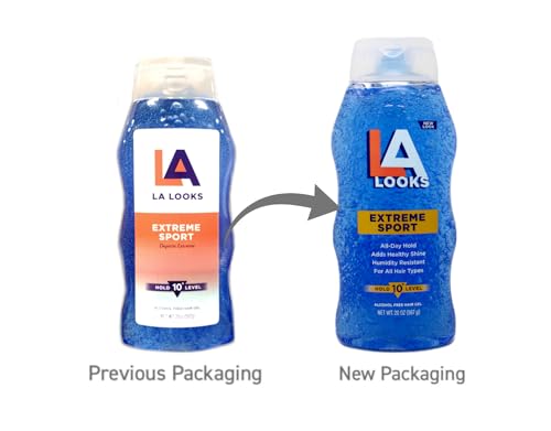 L.A. Looks Sport Activity Proof Power Gel, Mega X-Treme Hold 20 oz (Pack of1)