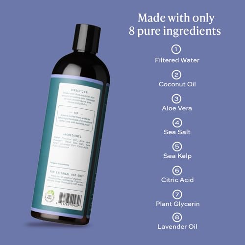 Aleavia Body Cleanse – Organic & All-Natural Prebiotic Body Wash – Fragrance-free and Sulfate-Free Enzymatic Body Cleanser – 16 Oz.