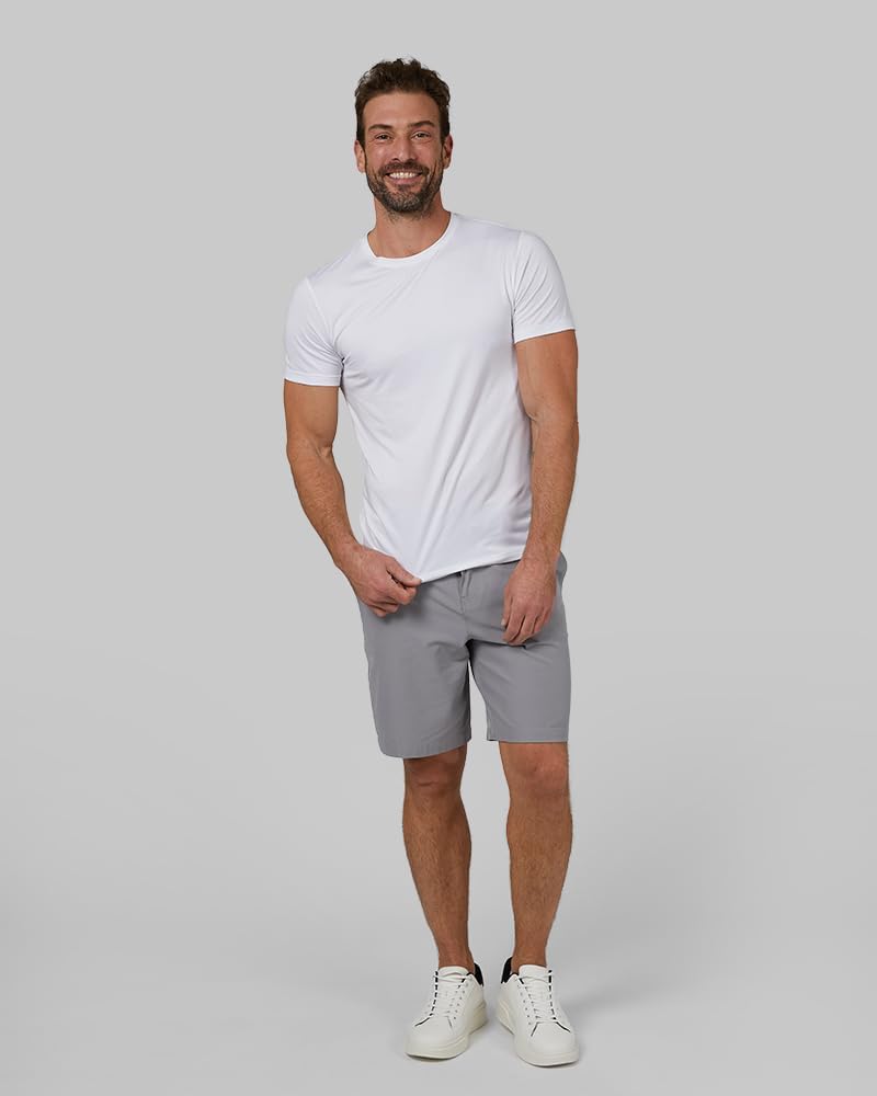 32 Degrees Men's Cool Classic Crewneck T-Shirt, Anti-Odor, Quick Drying, 4-Way Stretch