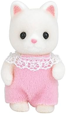 Sylvanian Families Epoch Doll [Silk Cat Baby] Ni-89 ST Mark Certified, for Ages 3 and Up, Toy, Doll House, Sylvanian Families, Epoch